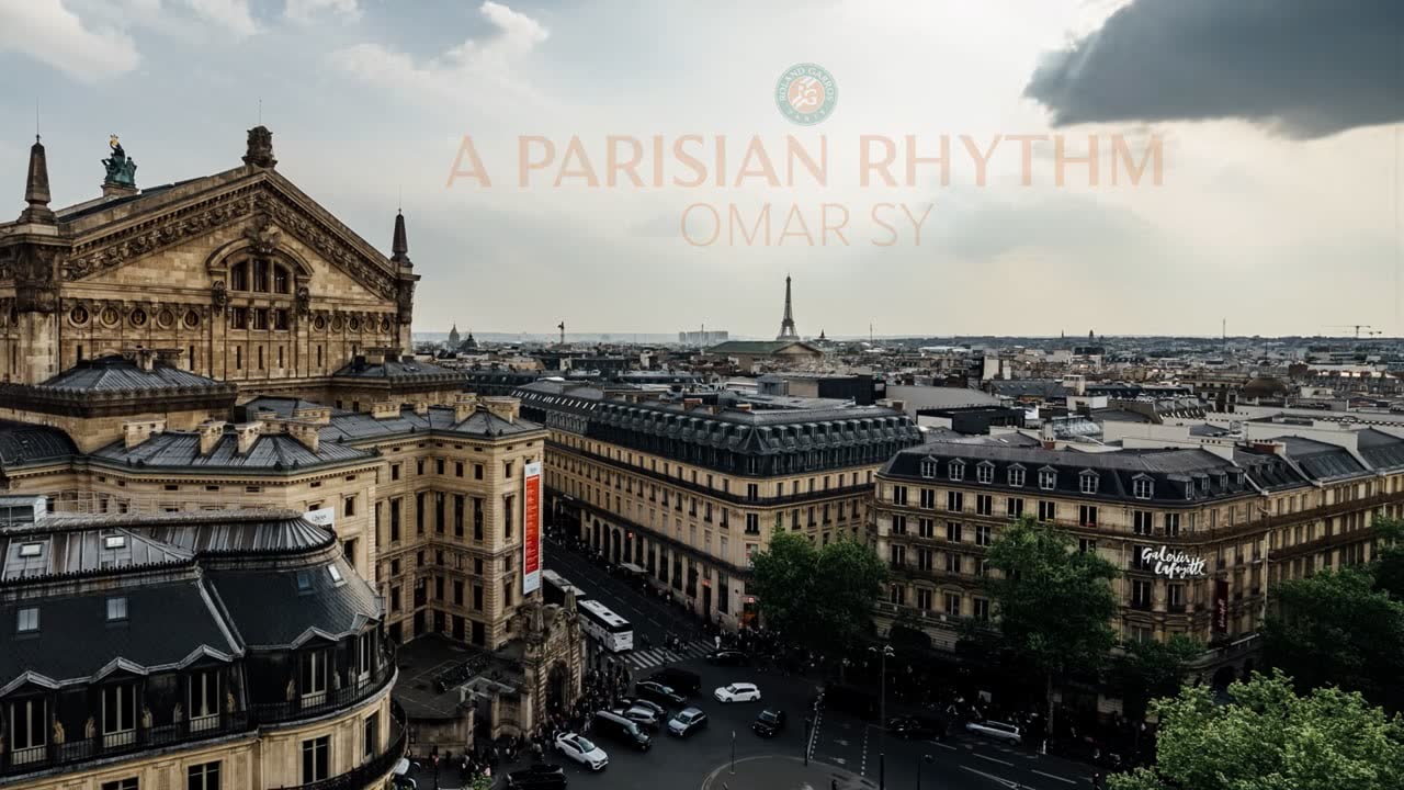A Parisian Rhythm with Omar Sy — Roland Garros 2025 opening film